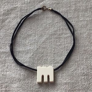 Vintage Necklace with “m”